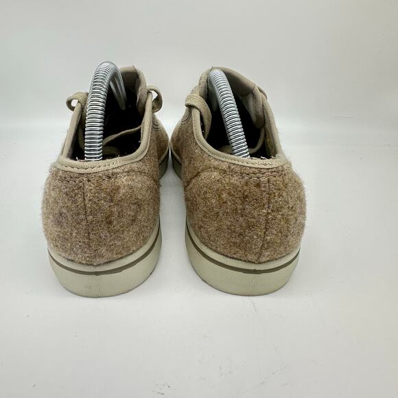 KEEN Elsa Lite Taupe Birch Felt Luft Insole Lace Up Casual Shoe Womens Size 10 - Picture 11 of 14